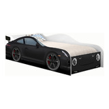 Cama Infantil Carrinho Solteiro Carro Black Infantil