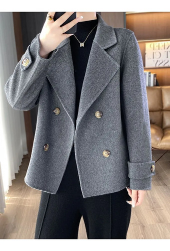 Blazer Saco Dama Tallas Extras Lana Holgado Casual Moda