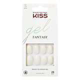 Uñas Postizas Kiss Glue-on Perfect Fit X 28 Unidades