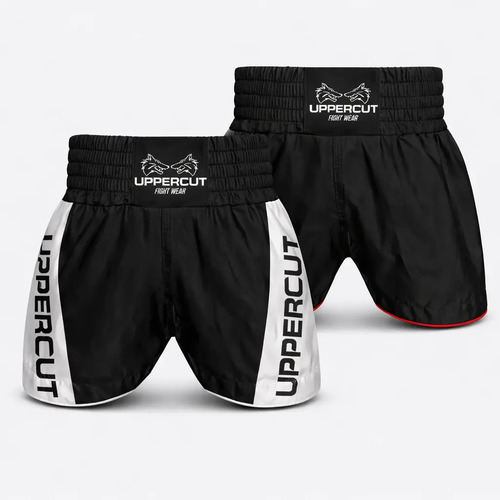 Kit 2 Short Muay Thai Kickiboxing Unissex Uppercut | Parcelamento sem juros