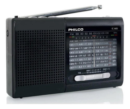 Radio Multibanda Icx65 Philco Led Bluetooth Usb Fj