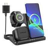 Cargador Inalámbrico Para Samsung Galaxy S23/s22/watch/buds