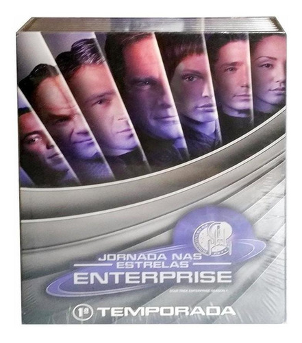 Dvd Box - Jornada Nas Estrelas Enterprise - 1ª Temporada