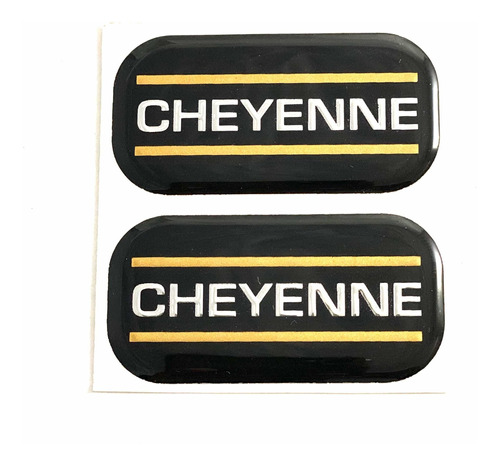 Par Emblema Cheyenne Lateral O Trasero