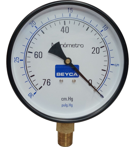 Vacuómetro Refrigeración Carburación Rosca 1/2 150 Mm Beyca