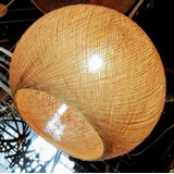 Lamparas Esfera Colgante De Yute O De Hilo 35cm Diámetro