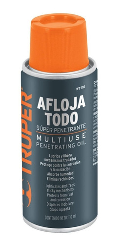 Aceite Aflojatodo Truper 235ml 13469