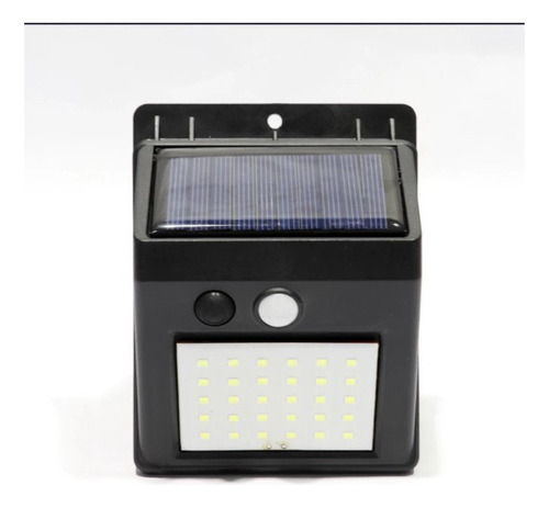 Lámpara Solar De 30 Led Con Sensor De Presencia Impermeable
