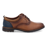 Zapato Casual Vazza Para Hombre Color Café