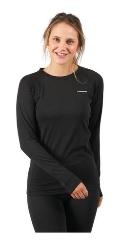 Primera Mujer Andesgear Capa Expedicion Top Negro