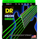 Dr Strings Hi-def Neon Cuerdas Para Guitarra Eléctrica