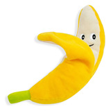 Juguete De Peluche Para Mascota Banana Con Sonido