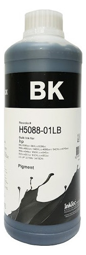 Tinta Inktec Pigmentada Compatible Con Hp X 1 Litro
