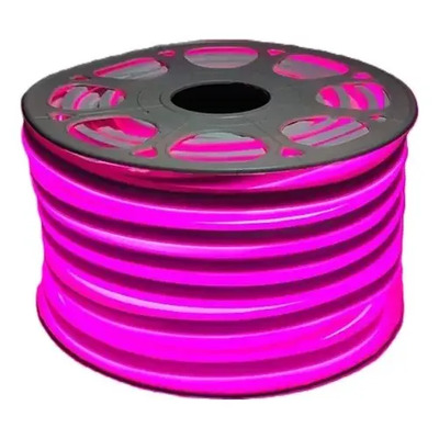 Manguera Neon Flex Led Rollo 25m Ip65 Construled L\u002Frosa Luz Rosa | Envío gratis