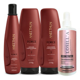 Kit Aneethun Force 3 Produtos + Spray Losilla Profissional