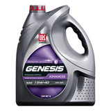 Aceite De Motor Lukoil Genesis Advanced Sae 15w-40 Tecnología Sintética 5l