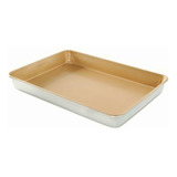 Nordicware 44750 Molde Rectangular, Acero/aluminio, 43x31 Cm