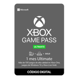 Xbox Game Pass Ultimate  1 Mes Subscripción