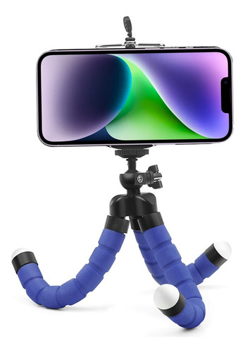 Mini Tripé Flexível Ajustável Suporte Celular Camera
