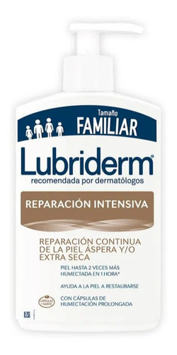 Crema Lubriderm Dorada Reparación Intens - mL a $70
