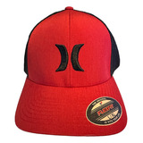 Gorra Hurley Icon Textures Hat Guinda 100% Original