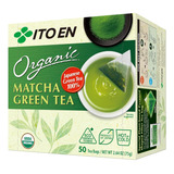 Ito En Té Verde Matcha Orgánico - Bolsas De Té, 50 Unidades 