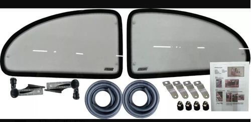 Kit Ventanas Abatibles Vocho Bisagra Larga Herrajes De Acero