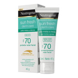 Protetor Solar Neutrogena Pele Oleosa Fps70 40g