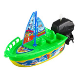 Bote Acuático Infantil Clockwork Float Boat, Color Aleatorio