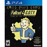 Jogo Fallout 4 Edición Juego Del Año Para Ps4 Midia Fisica
