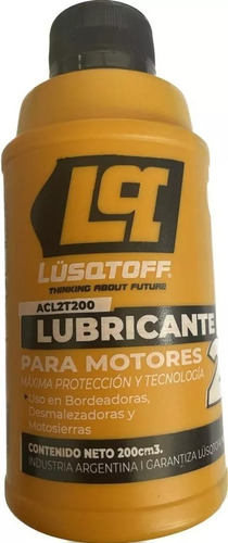 Aceite 2t Semisintetico Lusqtoff 200cc Motosierra Desmalezad