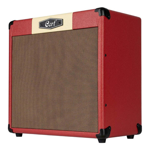 Amplificador Para Guitarra Electrica Cort Cm30r Dr Rojo