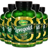 Kit 5 Levegold Levedo Cerveja Com Vitamina B12 Unilife