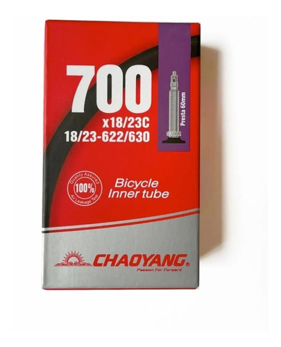 Neumatico Bicicleta Ruta Chaoyang 700x18/23 Valv Piña 48mm