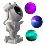 Astronauta Luminaria Projetor De Galaxias Noturnas Bluetooth