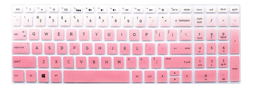 Funda De Silicona Para Teclado Hp Spectre X360 | Rosa Deg...