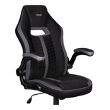Cadeira Gamer Moob Horizon Com Função Relax Cinza