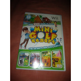 Nintendo Wii Wiiu Video Juego Mini Golf Resort Físico Origi