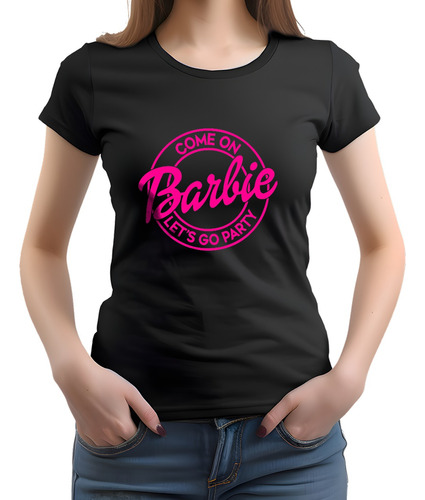 Playera Barbie Let´s Go Party