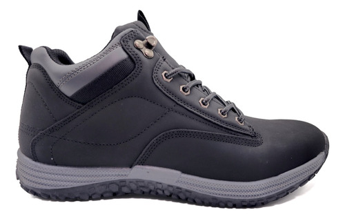 Botin Hombre Cuero Casual Térmico Acolchado Timb