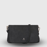 Cartera Snake Black Black Bubba