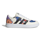 Tenis Mujer adidas Breaknet 2.0 - Blanco-multicolor