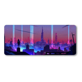 Mousepad Xxl 80x30cm Cod.349 Arte Paisaje Rosa