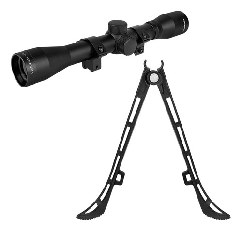 Bipé Dobrável Universal Ar15 Sport +luneta4x32trilho 11mm