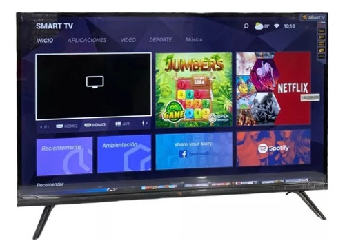 Televisor Tigers 32 Pulgadas Smart Tv Wifi Tdt 8gb Tv Plana 