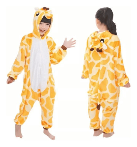 Pijama Mameluco Disfraz Cosplay Pijamas Jirafa Niños Unisex