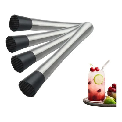 4 Pzs Macerador Mortero Muddler Machacador Bebida Coctel Bar | MercadoLibre