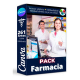 Pack Canva Farmácia,261 Artes+bonus