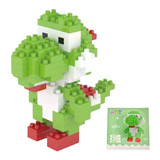 Mini Blocks Yoshi Bloques Armables Mario Bros Rompecabezas3d