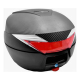 Caja Top Case Moto Desmontable Con Reflejante 30lts + Regalo